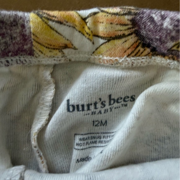 💙5/$25💙Burt’s bees pajamas 12M - Picture 4 of 4